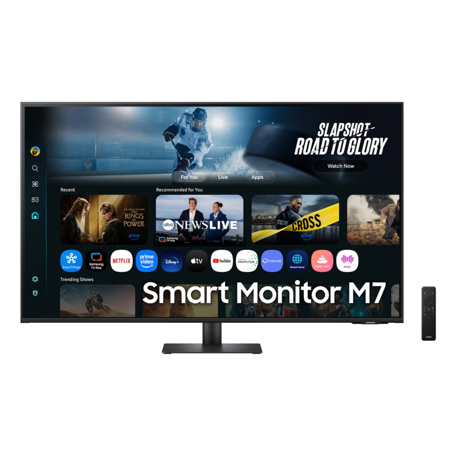 Samsung 43" Smart Monitor M7 M70F (Black) 4K Samsung Vision AI (Black 43")