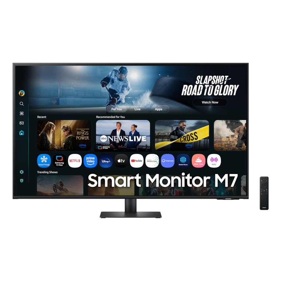 Samsung 43" Smart Monitor M7 M70F (Black) 4K Samsung Vision AI (Black 43")