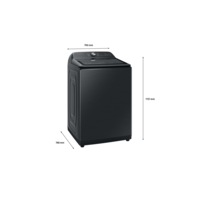 Samsung 14kg Top Load Washer with BubbleStorm™ (14kg, Black)