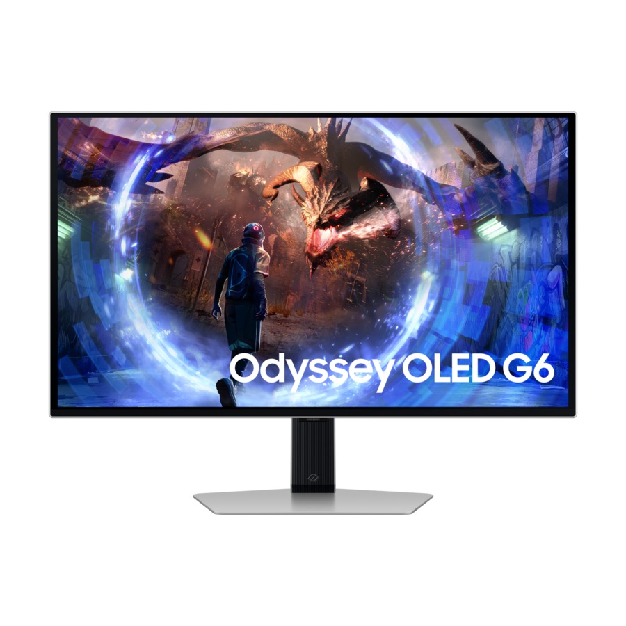 Samsung 27" Odyssey OLED G6 QHD Gaming Monitor (Silver 27")