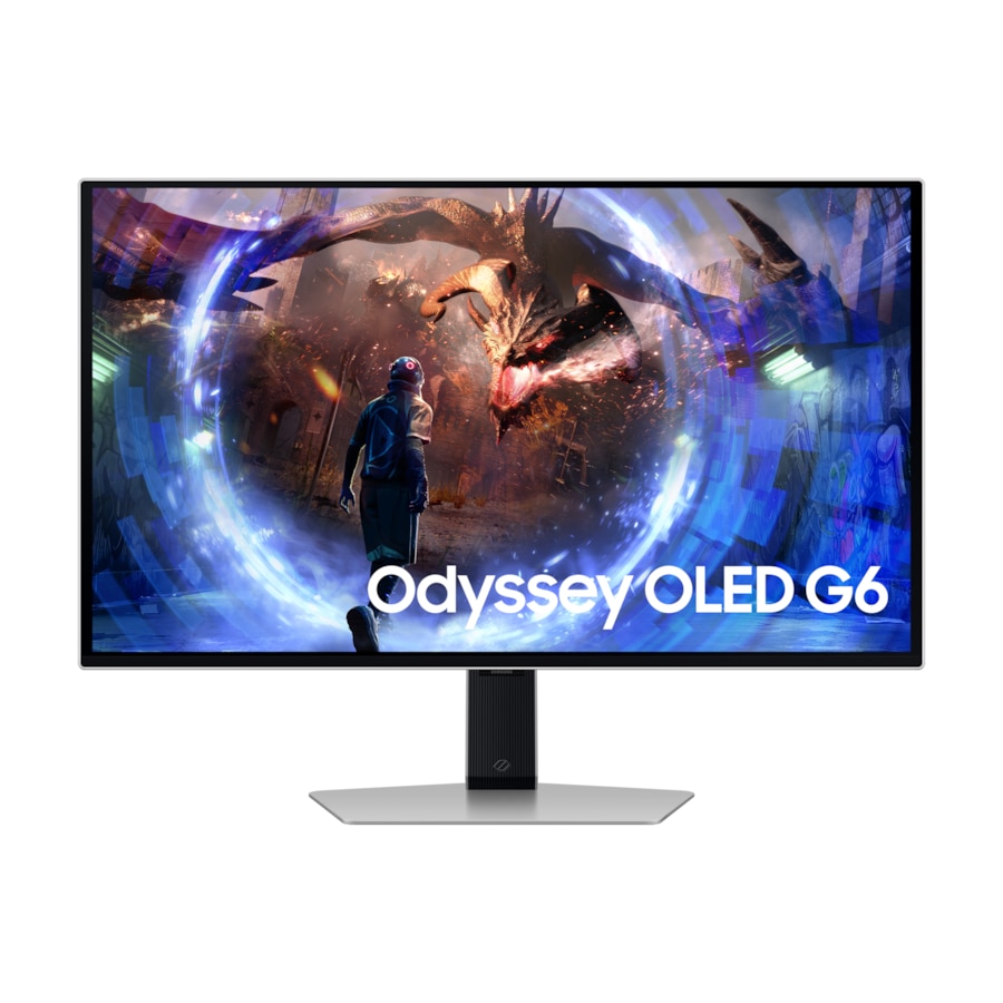 Samsung 27" Odyssey OLED G6 QHD Gaming Monitor (Silver 27")