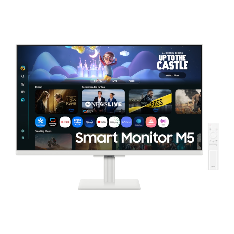Samsung 27" Smart Monitor M5 M50F FHD (27", White)