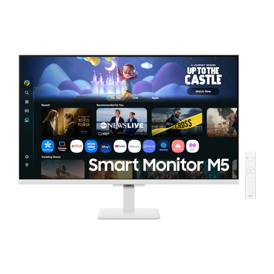Samsung 32" Smart Monitor M5 M50F FHD (32", White)