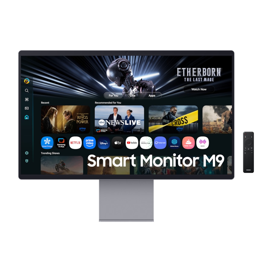 Samsung 32" Smart Monitor M9 M90SF 4K OLED Samsung Vision AI (32", Silver)
