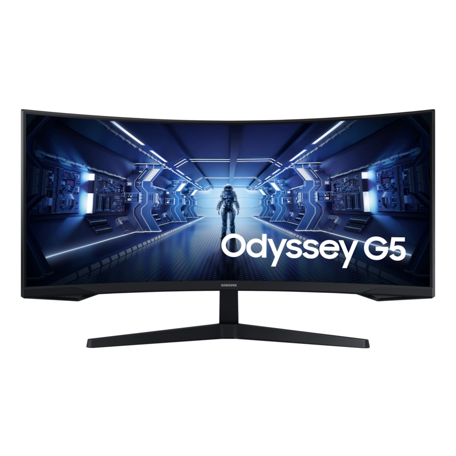 Samsung 34" Odyssey G55T Curved WQHD Gaming Monitor (34", Black)