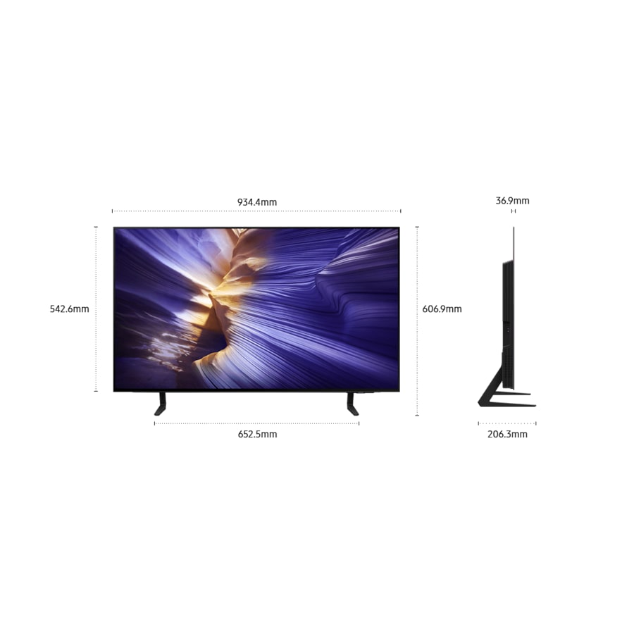 Samsung 42" OLED S90F 4K Samsung Vision AI Smart TV (Black 42")