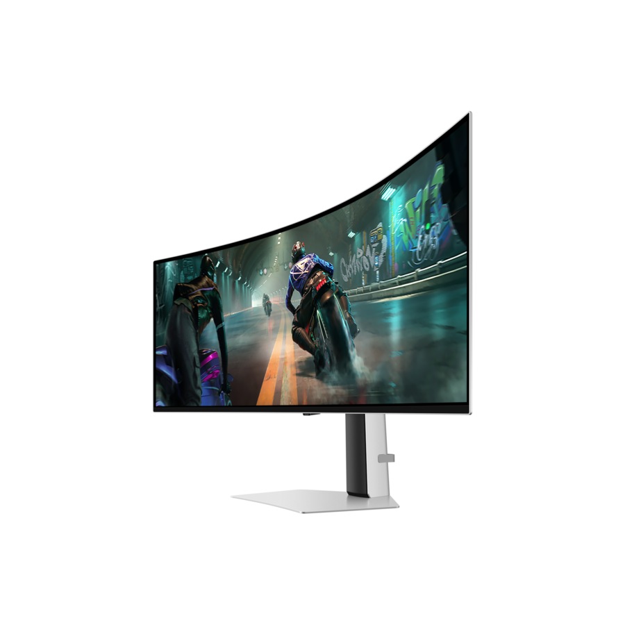 Samsung 49" Odyssey OLED G91SD Curved DQHD 144Hz Gaming Monitor (Silver 49")