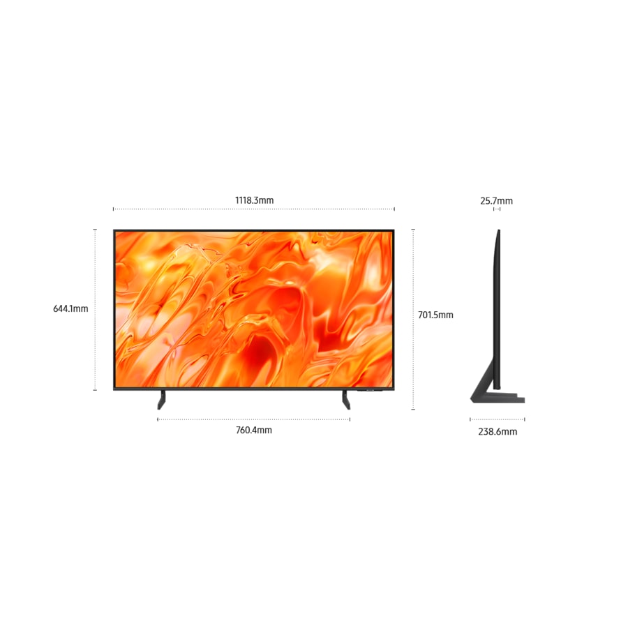 Samsung 50" Neo QLED QN70H 4K Samsung Vision AI Smart TV (2026) (50", Black)