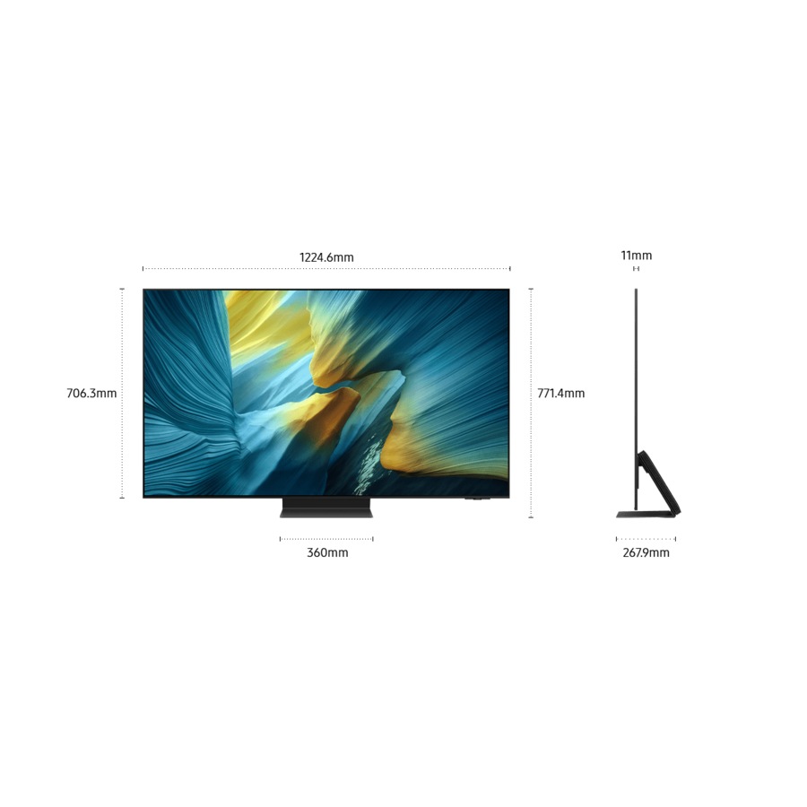 Samsung 55" OLED S95F 4K Samsung Vision AI Smart TV (Black 55")