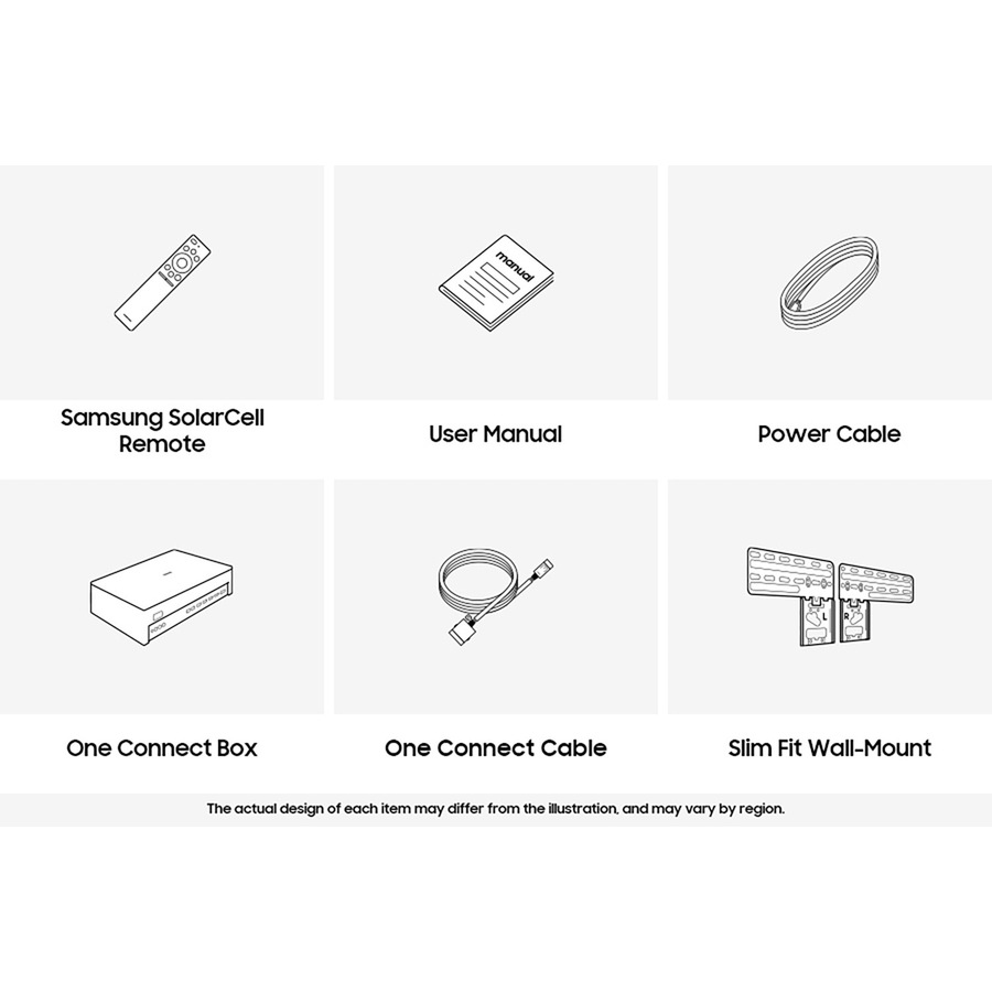 Samsung 55" The Frame 4K Samsung Vision AI Smart TV - Slim Fit Wall Mount inc... (Black 55")