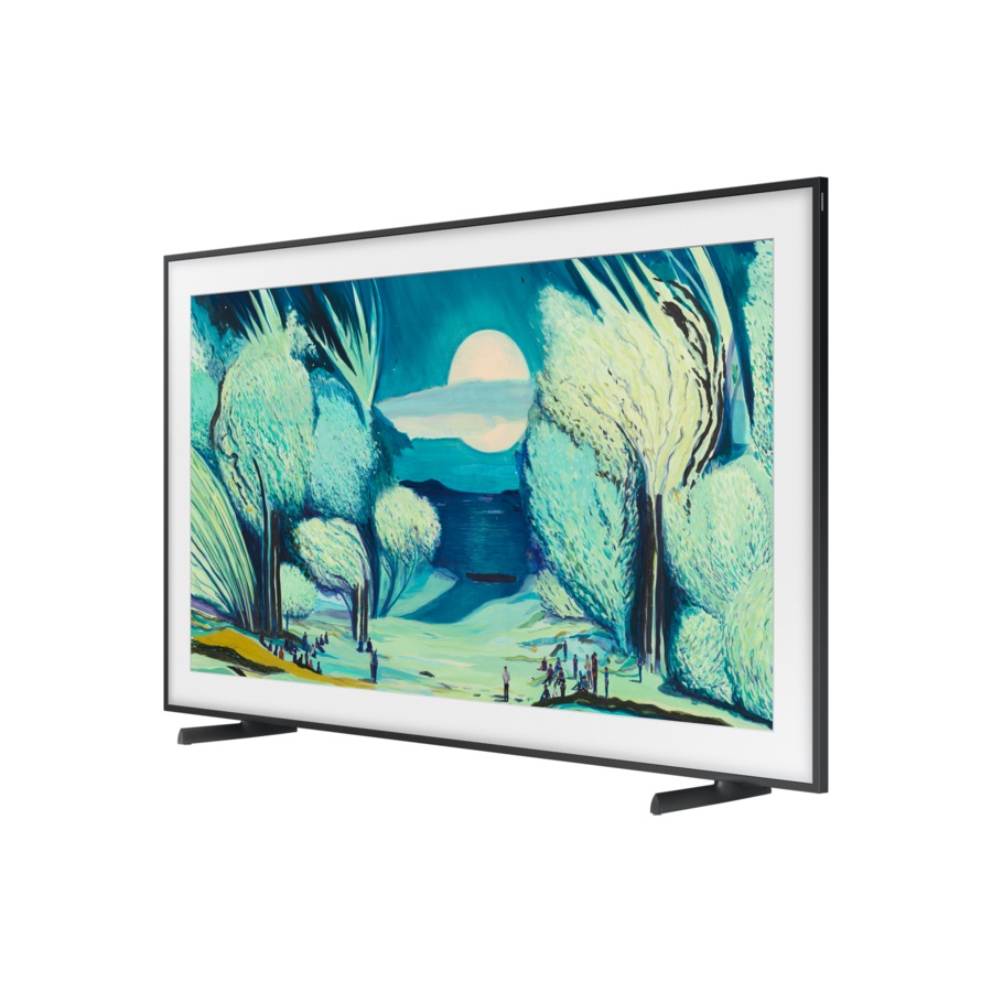 Samsung 55" The Frame 4K Samsung Vision AI Smart TV - Slim Fit Wall Mount inc... (Black 55")