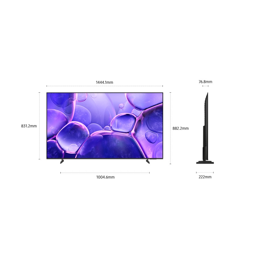 Samsung 65" Crystal UHD U8000F 4K Smart TV (Black 65")