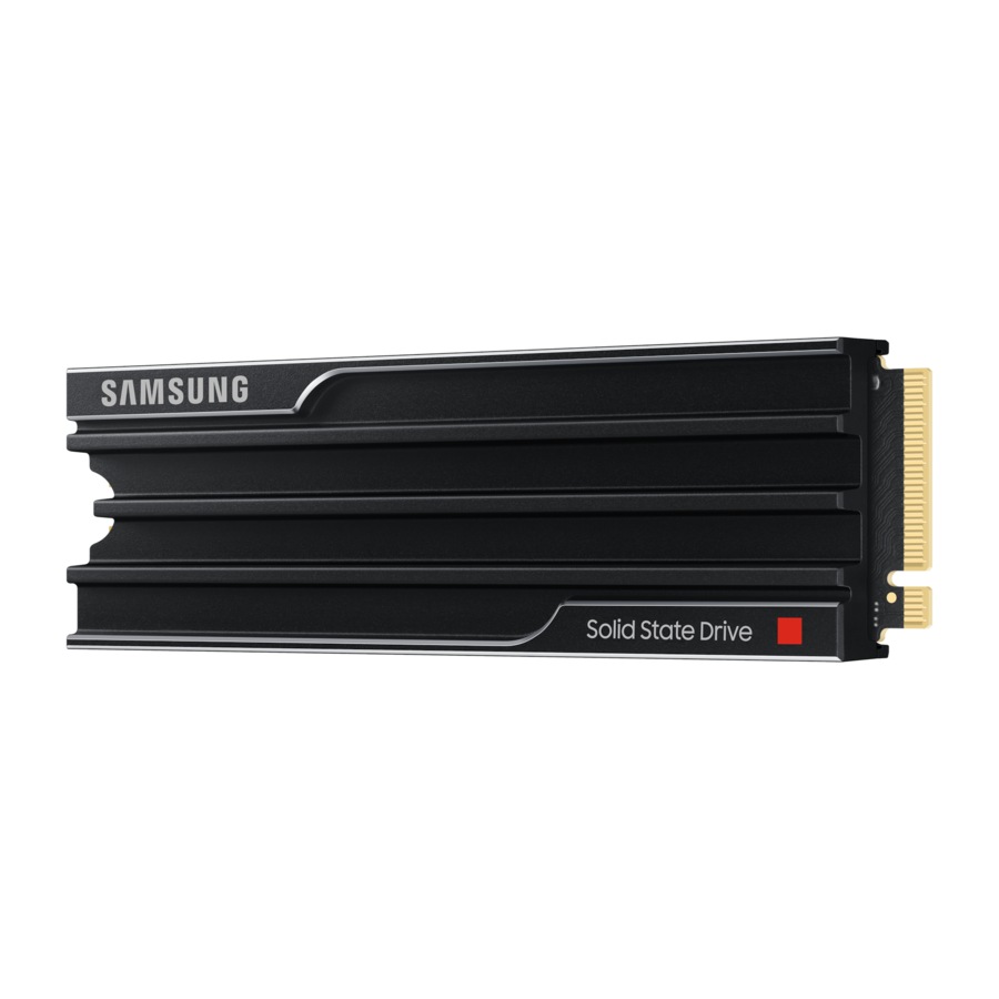 Samsung 9100 PRO with Heatsink PCIe 5.0 NVMe M.2 SSD (Black 2 TB)