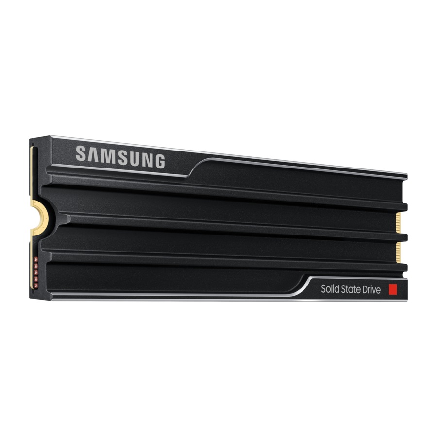 Samsung 9100 PRO with Heatsink PCIe 5.0 NVMe M.2 SSD (Black 2 TB)
