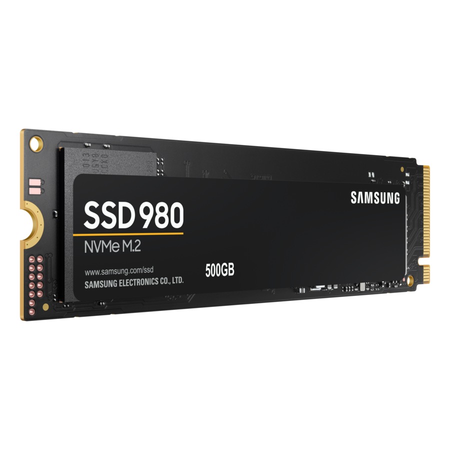 Samsung 980 PCIe 3.0 NVMe M.2 SSD 500GB (Black 500 GB)
