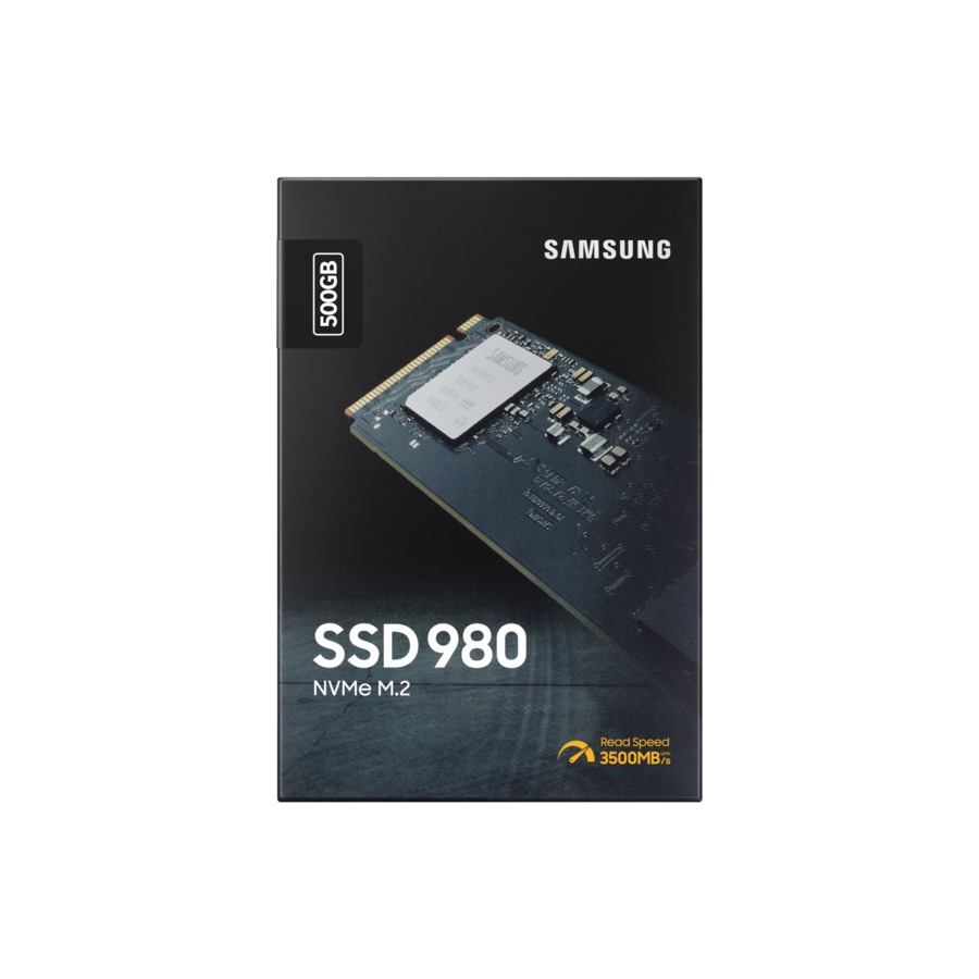 Samsung 980 PCIe 3.0 NVMe M.2 SSD 500GB (Black 500 GB)