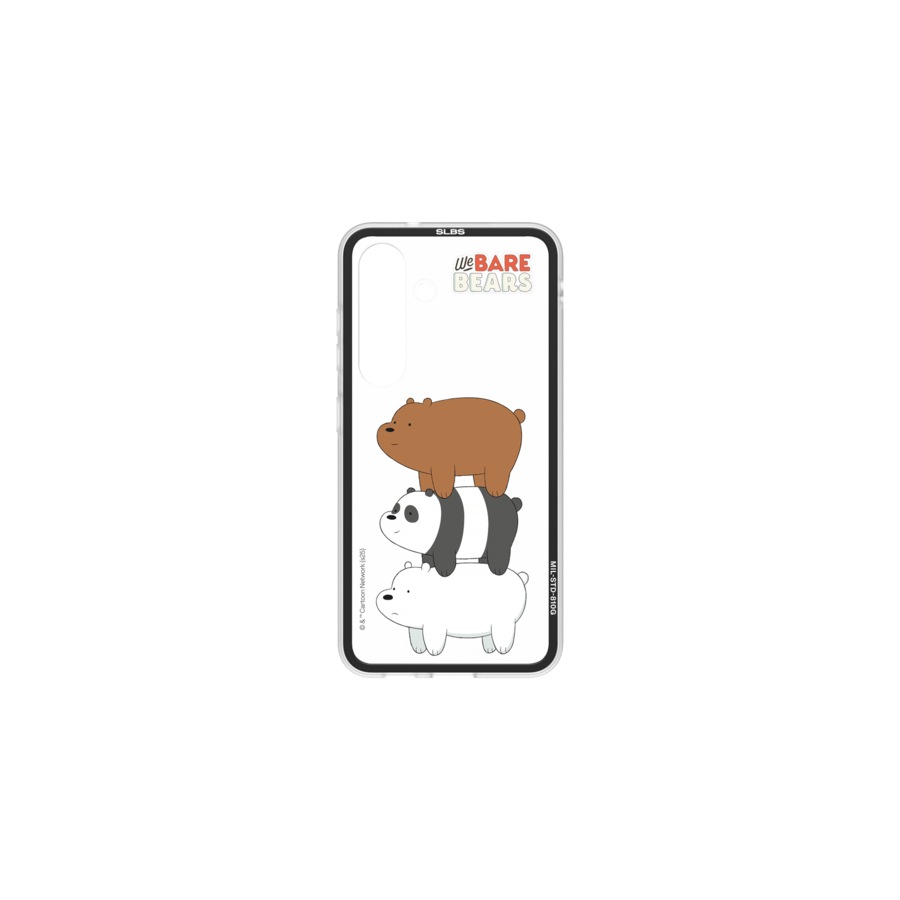 Samsung Galaxy S25 We Bare Bears Impression Case (Brown)