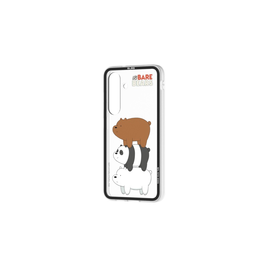 Samsung Galaxy S25 We Bare Bears Impression Case (Brown)