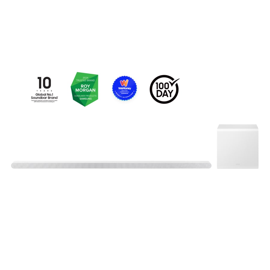 Samsung HW-S801D S-Series Soundbar (2024) (White)