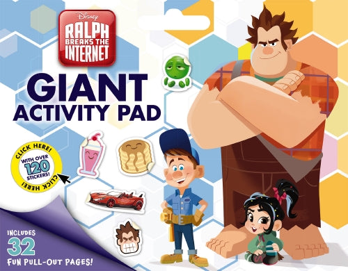 Buy Disney: Ralph Breaks the Internet Giant Activity Pad - MyDeal Australia