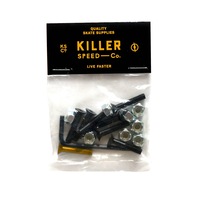 Killer Speed Co Allen Key Mounting Hardware Black/Yellow Bolt Length