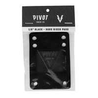 Pivot Truck Co Classic Riser Hardshock Pad Hardware Black
