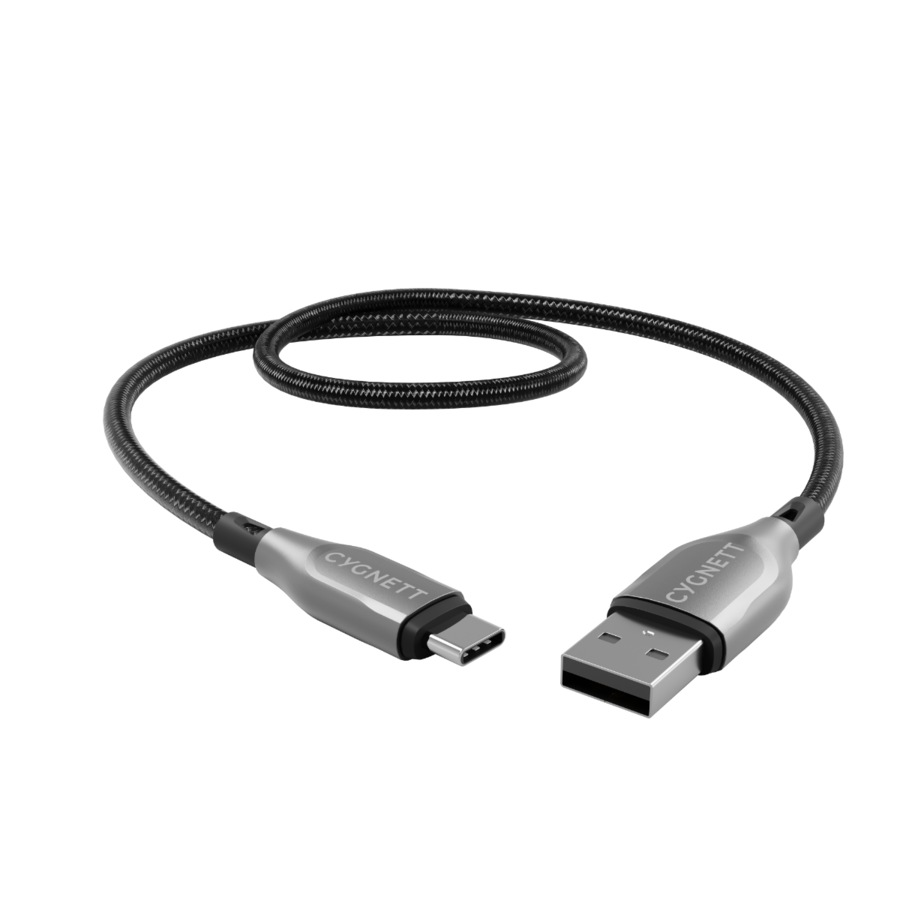Cygnett Armoured 50cm Usb-C To Usb-A Cable