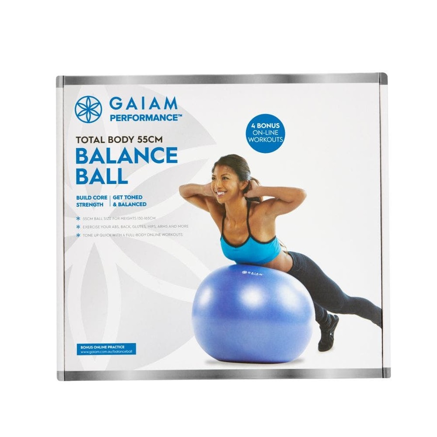 Gaiam Performance Balance Ball Kit 55cm