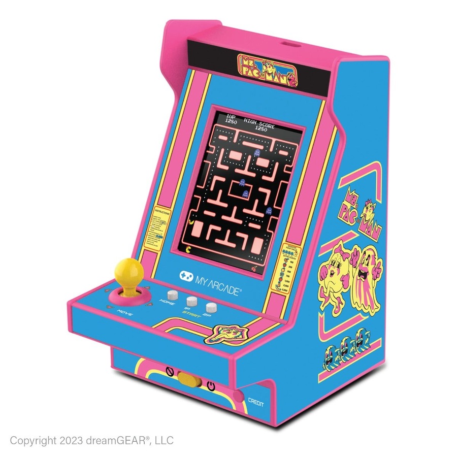 My Arcade Ms. PAC-MAN Nano Player Pro Portable Retro Arcade