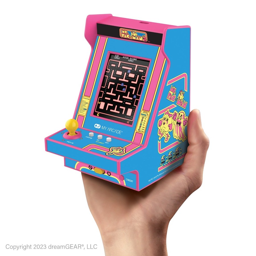 My Arcade Ms. PAC-MAN Nano Player Pro Portable Retro Arcade