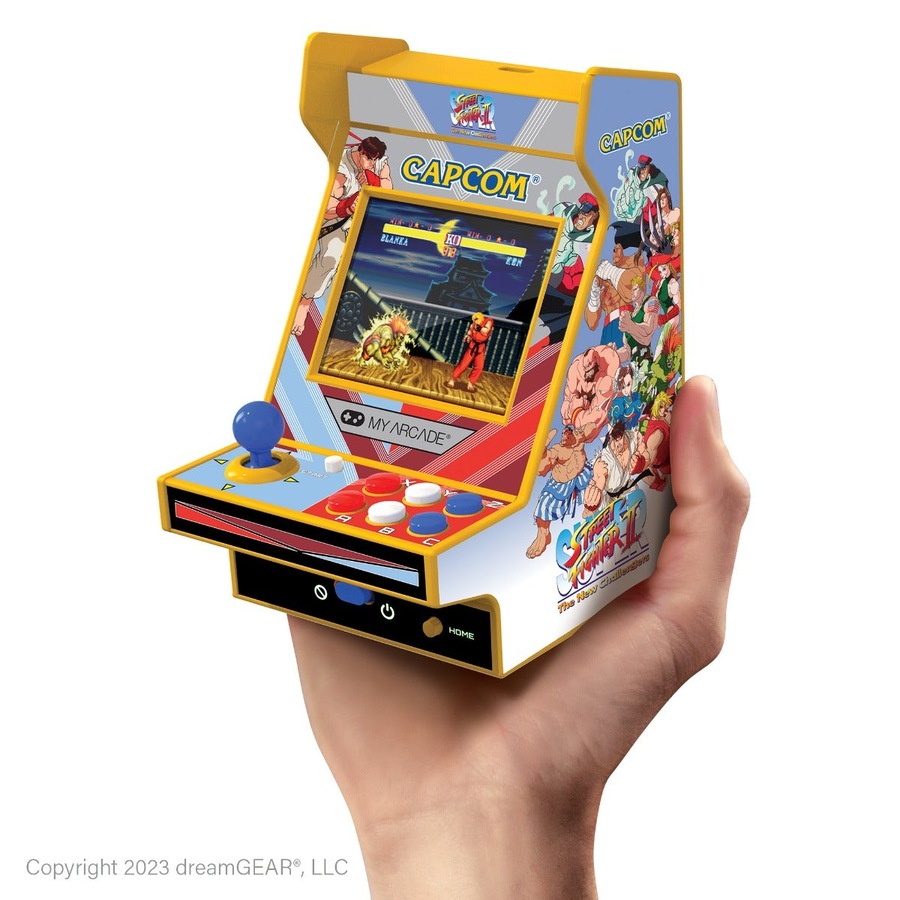 My Arcade Super Street Fighter II Nano Player Pro Portable Retro Arcade