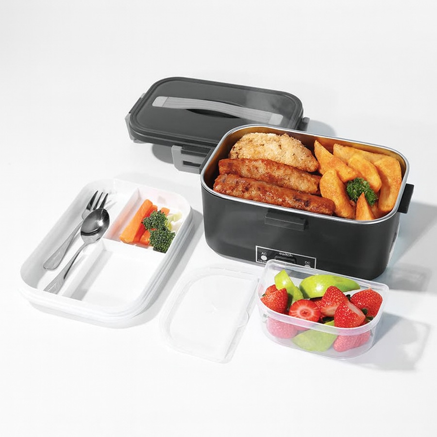 Nifty Good Heated Portable Food Warmer Lunch Box 1.8L