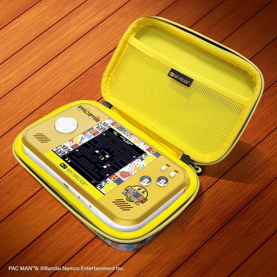Buy Pac-Man 45th Anniversary Pocket Player Max Portable Handheld Gaming ...
