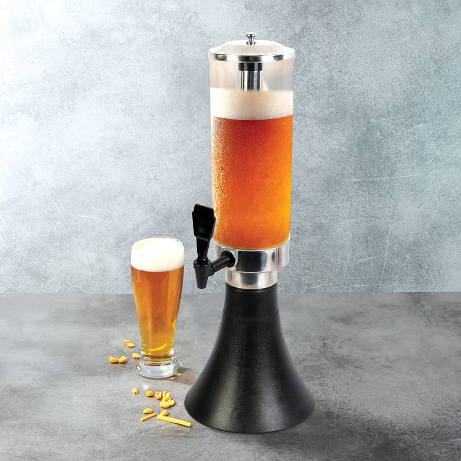 Refined Gifts Beer & Cocktail Drink Dispenser Tower 3L
