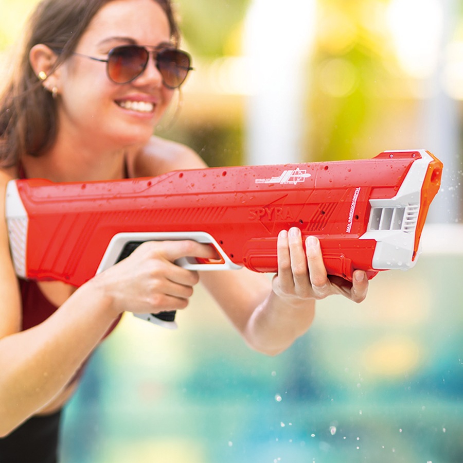 Spyra Three Water Gun Red