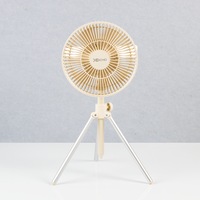 X-Echo White Outdoor Tripod Fan with Powerbank