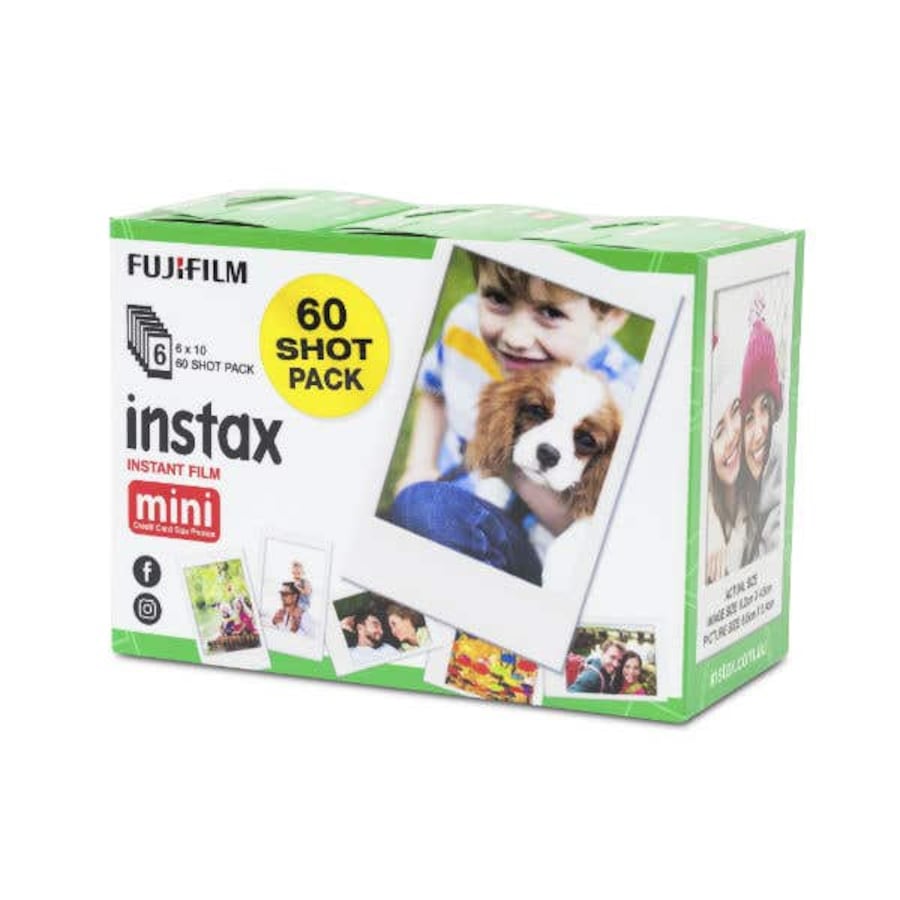 Fujifilm Instax Mini Instant Film 60 Shot Pack