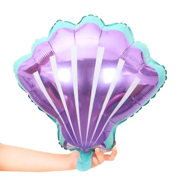 Buy Giant Purple Sea Shell Foil Balloon - MyDeal Australia