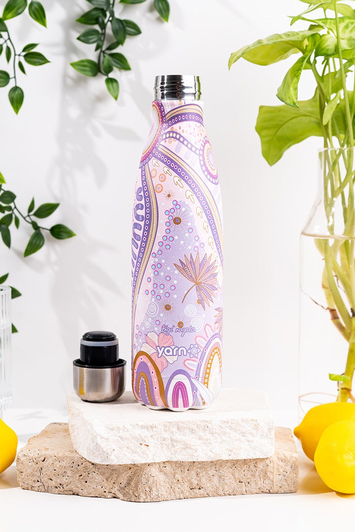 Moorditj Koorliny (Strong Journey) NAIDOC 2026 590ml Vacuum Insulated Double Walled Stainless Steel Tumbler