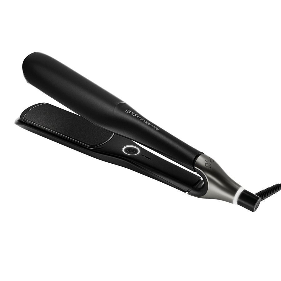 ghd Chronos Max Wide Plate Hair Straightener In Black