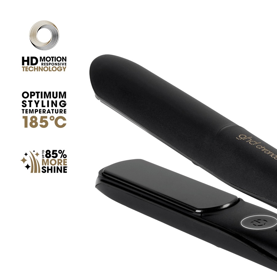 ghd Chronos Ultra-fast Hd Hair Straightener In Black