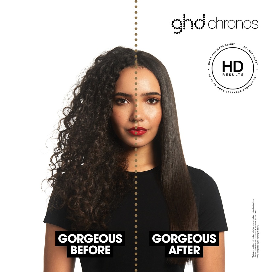 ghd Chronos Ultra-fast Hd Hair Straightener In White