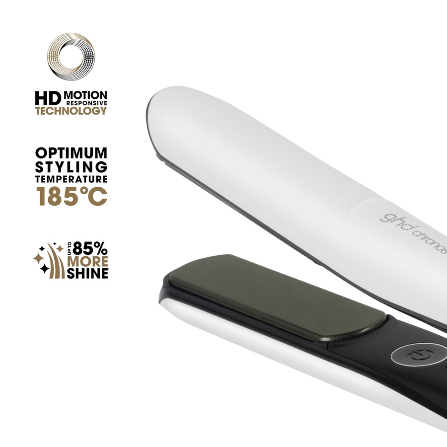 ghd Chronos Ultra-fast Hd Hair Straightener In White