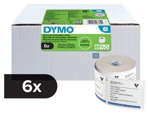 Dymo Veterinary Labels Example.pdf Buy Dymo LW Veterinary Labels Pk6 - MyDeal Australia