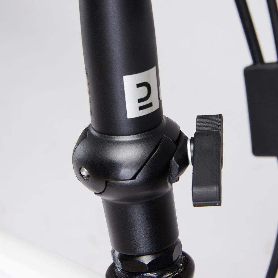 Btwin Folding Bike Tilt 120 Adj 20 Inch 6 Speed White