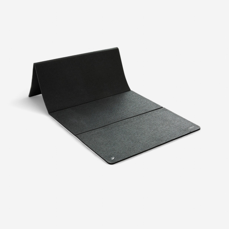 Corength 8 Mm Thick Indoors And Outdoors Durable Folding Fitness Mat Black