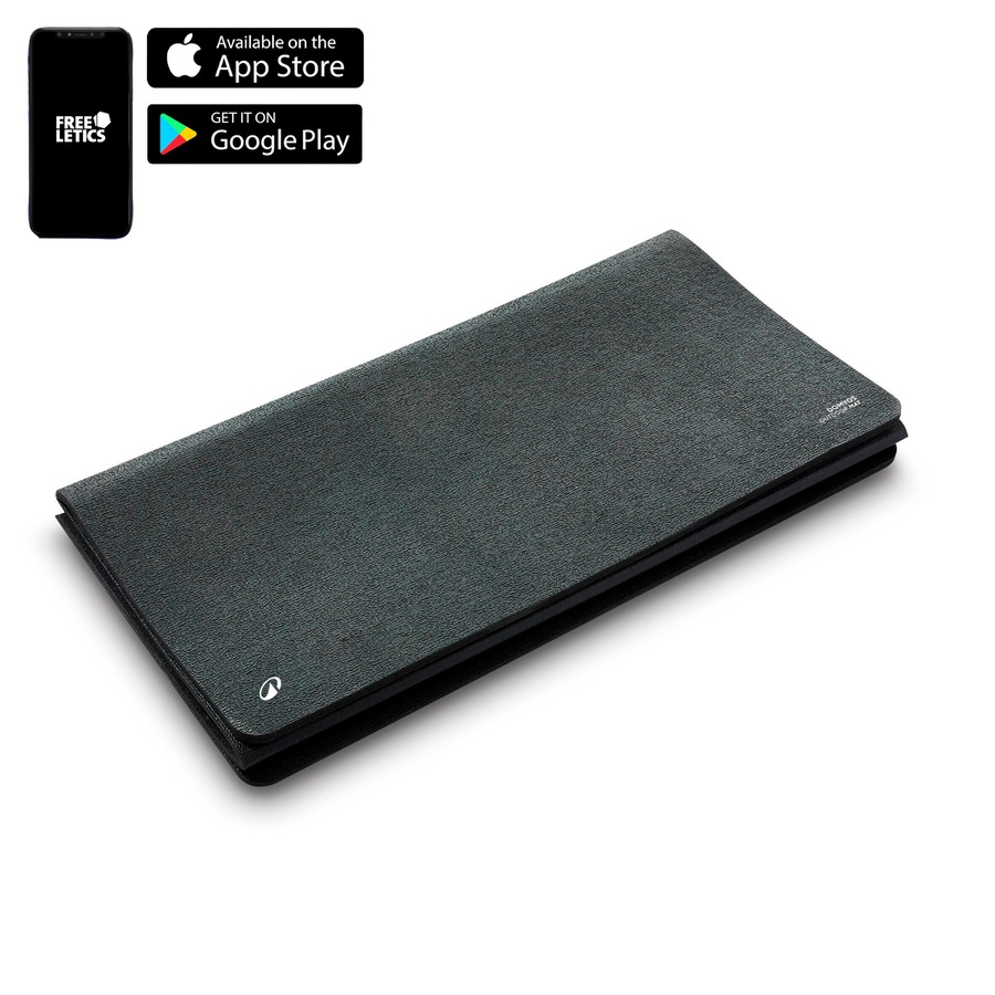 Corength 8 Mm Thick Indoors And Outdoors Durable Folding Fitness Mat Black