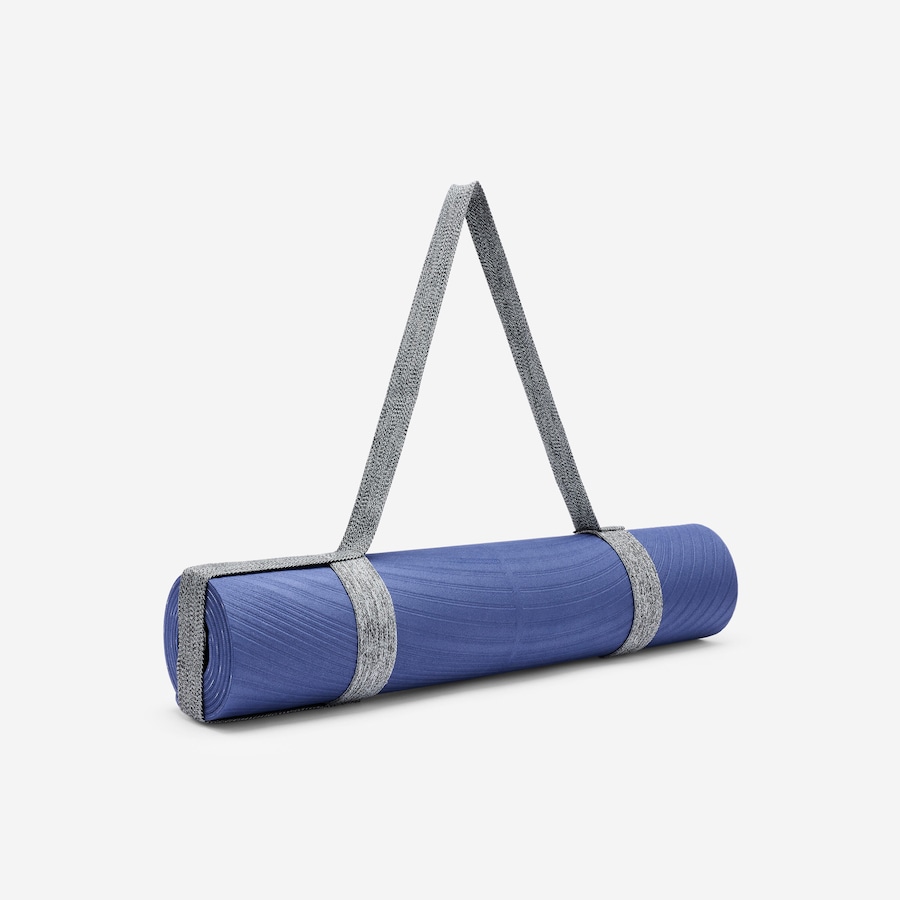 Decathlon 5 Mm Grippy And Comfortable Gentle Yoga Mat Dark Blue