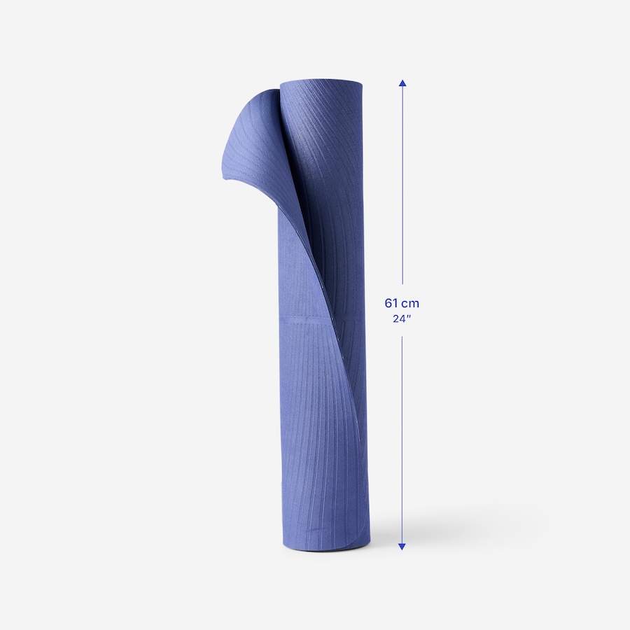 Decathlon 5 Mm Grippy And Comfortable Gentle Yoga Mat Dark Blue