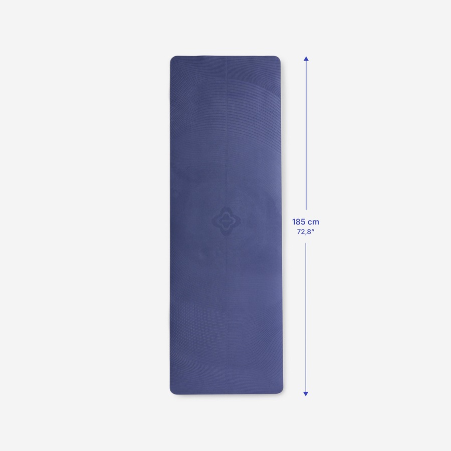 Decathlon 5 Mm Grippy And Comfortable Gentle Yoga Mat Dark Blue